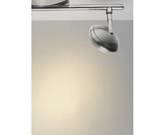 Philips myLiving Sepia - Barra de focos, LED, 3 luces, IP20, luz blanca cálida, 15000 h, color gris