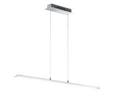 Wofi Mercur 7313.01.01.0000 - Lámpara de techo con luz led (cromo)