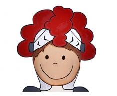 Lámpara niño bebe, lámpara noche led , caballero, habitación niño bebe, regalo niño bebe, lámpara pilas, decoración infantil, decoración infantil, luz sin cables.