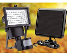 Luz solar, reflector de inducción del cuerpo humano 60 LED Iluminación exterior Jardín Césped Lámpara de calle Escalera Villa Lámpara de pared