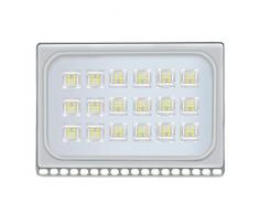 Foco proyector LED 10W 20W 30W 50W 100W 150W 200W 300W 500W para exteriores, luz de seguridad,resistente al agua IP65, Diseño ultraligero ultrafino