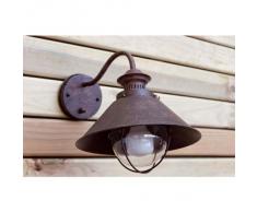 Faro Barcelona Nautica 71110 - Aplique, 11W, metal y difusor de cristal burbuja