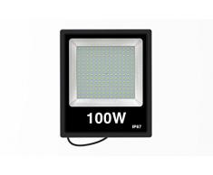 Foco LED IP67, Foco Exteriores/Interiores Foco proyector LED 20W 50W 100W Halógeno Blanco frío/Blanco cálido Floodlight Led (100W, Blanco frío)
