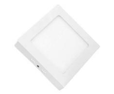 Plafon de Techo LED 25W 2500lm Blanco Neutro 4000k-4500k Cuadrado Superficie Panel LED Iluminacion Para Sala de Estar,Comedor,Dormitorio,Oficina,Tienda Comecial ONSSI LED