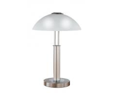 WOFI5 8747.02.64.0000 - Lámpara de mesa y mesilla de noche, color nÃquel mate