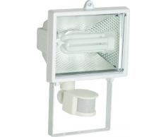 Electraline 63026 - Proyector (bajo consumo, con detector), color blanco