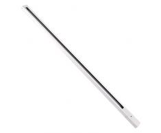 Iluminación Barra de riel de aluminio de 50cm Shell Rail Strip Spot Light para lámpara de riel LED, longitud: 50cm Iluminación para ti (Color : Blanco)
