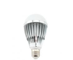 Bonlux 12W 12V E27 Bombilla LED Luz Cálida 3000K ES LED Kit de Lámpara Solar con pinza para Motorhome RV Marina DC batería sistema de iluminación Solar