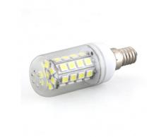 Sonline Bombilla Lampara Luz Blanco E14 7W 36 LED 5050 SMD AC 220V Bajo Consumo Casa