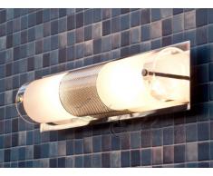 Moderna Lámpara de Pared para Espejo / 2 Puntos de Luz / Iluminación para Baño / Cromo 1/1/729