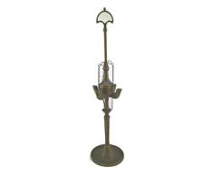 Artesanatodaloise – Lámpara Florentino de latón bruñido Cuatro Luces Artesanía Artistica – Florentino1