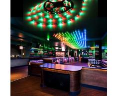 TOOGOO (R) 5M 3528 SMD 300 LED cadena de luz RGB DC 12V a estrenar