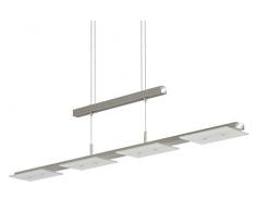 Briloner Leuchten 4006-042 Lámpara Colgante LED, níquel Mate