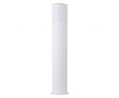Brilliant Todd exterior lámpara de pie, 1 x E27 máximo 20 W, metal y plástico, blanco 47685/05