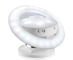 Luz de noche LED Lámpara de pasillo de inducción Dormitorio Lámpara de noche Armario Escaleras Pasillo Luz de seguridad Blanco 1 pack