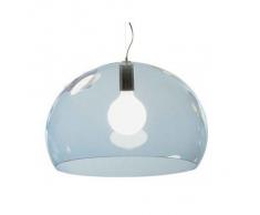 Kartell 9030K2 FL/Y - Lámpara de techo redondeada, color azul claro