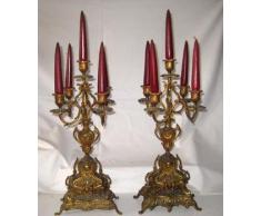 CANDELABROS BRONCE