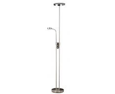 Duolec 650R50 - Lámpara De Pie Led 2 Puntos 20W + 5