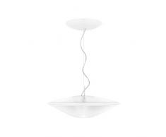 Philips Hue Phoenix - Lámpara colgante conectada, controlable vía Smartphone y accesorios Hue, luz cálida o fría regulable y programable, metal, color blanco
