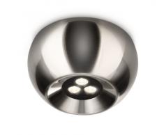 Philips Ledino Plafón 31610/17/16 - Lámpara (Dormitorio, Salón, Cromo, Aluminio, LED, 2700K, Blanco cálido)