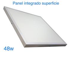 Panel LED Cuadrado de Superficie 60x60cm 48w. Color Blanco Neutro (4500K). 4000 Lumenes. Luminaria lampara de techo. A++