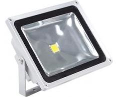 Faro led proyector alto brillo impermeable 30w ip65 luz cálida mws