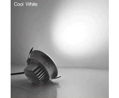 4 Pack LED Downlight de techo Luz blanca de techo LED fría Downlights LED Downlight de techo LED Lámparas Downlight empotrable Spot Lámparas de luz de Panel Led Iluminación interior para interiores