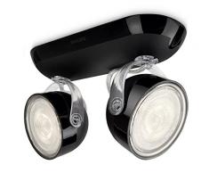 Philips myLiving Dyna Foco LED, iluminación interior, negro