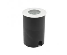 Konstsmide 7920-310 B - Lámpara led de Suelo empotrada (10,5 x 8,5 x 10,5 cm, IP65, Acero Inoxidable, Cristal Transparente)