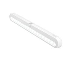 BLS t01lb - Luz LED para armario (20 ledes, con iluminación de cabina, entrada de CC inalámbrica), color blanco