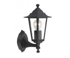 Brilliant 40281/06 Crown - Lámpara de pared para exterior (1 bombilla de 60 W), color negro