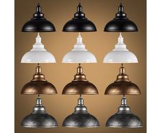 fltrade iluminación de la Industria metal Vintage lámpara de pantalla LED Lámpara colgante Edison la Industria iluminación de hierro Botella calabaza lámpara de techo lámpara de techo 30cm