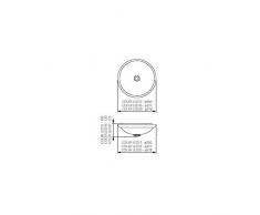 LED SMD plafón Coler led20 de NW Kanlux Color Blanco – Lámpara de pared con sensor de movimiento, luz blanca neutra, 4000 K, leuchtre, sensor, ø378 mm