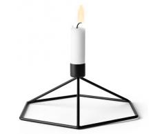Menu 4767539 POV - Candelabro de mesa (8 x 21 x 18,5 cm), color negro