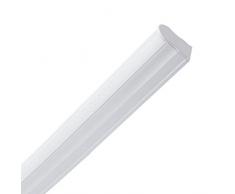 Regleta con Tubo LED Integrado T5 Batten 1200mm 18W Blanco Cálido 3000K - 3500K