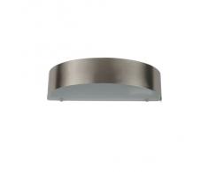 Ranex 5000.35 - Aplique de Acero Inoxidable y Cristal Satinado