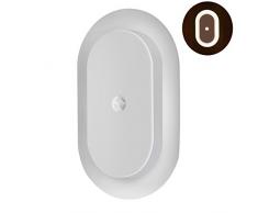 TTMOW Lámpara Nocturna LED, Superbajo Consumo Energético Inteligente Sensor Iluminación Nocturna LED De Interior Para niños, dormitorio, cocina, baño, (Blanco)