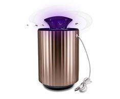 Lámpara para matar mosquitos, Vaxiuja Lámpara repelente para mosquitos Bebé Lámpara para mosquitos Aleje el mouse USB Trampa para moscas Silencioso Bajo consumo para el patio al aire libre en el hogar