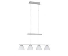 Wofi 7270.04.64.0000 - Lámpara de techo colgante (LED), niquelado