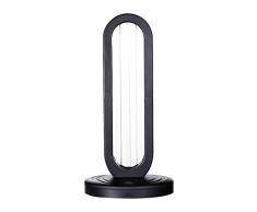 Lámpara de desinfección UV Lámpara Ultravioleta Germicida De Ozono para El Hogar Tubo De Cuarzo Foco De Doble Tubo Esterilización De 360 Grados Luz Portátil Desinfectante Portátil