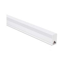Viugreum 90CM T5 Tubo led integrado 14W,Tubo Fluorescente 3100LM,3000-6500K, Regleta led, LED Mueble Luz, Fábrica Hotel Escuela Familia Oficina Garaje Balcón.