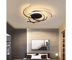 Luz Techo Dormitorios Plafon LED Diseño Lamparas de Techo Modernas Para Comedor Regulable 3000 K-6500 K con Control Remoto Decoracion Salon Modernos Habitacion Mesa de Salon Comedor Lamparas LED Techo