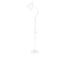 NLLDD Lámpara de pie de Metal Ajustable/lámpara de pie Artesanal Interior/Sala de Estar/Lámpara de Dormitorio Luz Permanente White