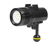Disparar a Prueba de Agua 60 m de luz de Buceo Foco de Buceo luz de Relleno Luz de la fotografía Destacar Linterna de Buceo al Aire Libre Reflector para Accesorios GOPRO