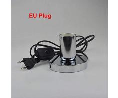 15W 25W E27 UV germicida del ozono del bulbo de la lámpara ultravioleta 110V / 220V de la lámpara de cuarzo Inicio matar los ácaros Desinfección Deodor Aire Limpio (Potenza : EU Plug E27 Base)