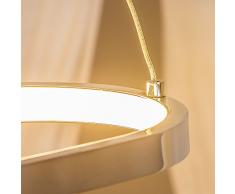 Lu de mi® - Lámpara colgante LED altura regulable para cocina techo Salón Dormitorio - Lámpara de techo de diseño moderno