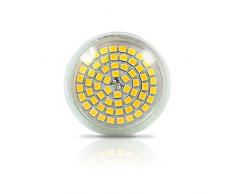 4X Bombillas LED GU10 4W Blanco Cálido 3000K, 450LM, Lámparas Halógenas Equivalentes a 50W, CRI > 80, con Casquillo de cuarzo, Iluminación LED 230V,Spot luz