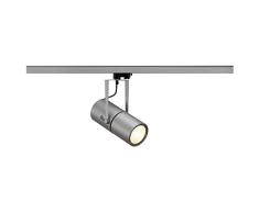 Slv Gris trifÃ¡sico Euro Spot, Foco led, proyector, luminaria de Techo, Sistema de Carril, iluminaciÃ³n de Interior / G12 50Â W 15 Grados