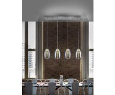 Schuller - Colgantes Modernos - Lampara Nebula 4L Cromo