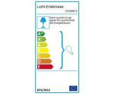 Palazzo 'pared exterior lámpara"Paris de pie en rojo negro antiguo/IP44 Impermeable/E27 hasta 60 W 230 V/Estilo Rústico para la casa pared exterior lámpara de pared jardín iluminación